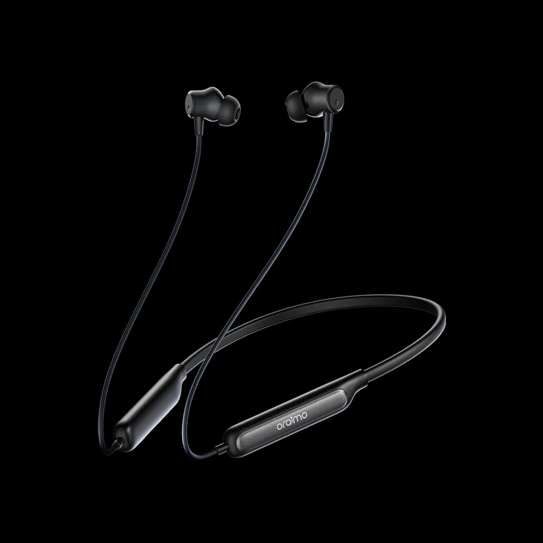 Oraimo Necklace 5 Écouteurs avec réduction de bruit de 30 dB et vibration lors des chez oraimo