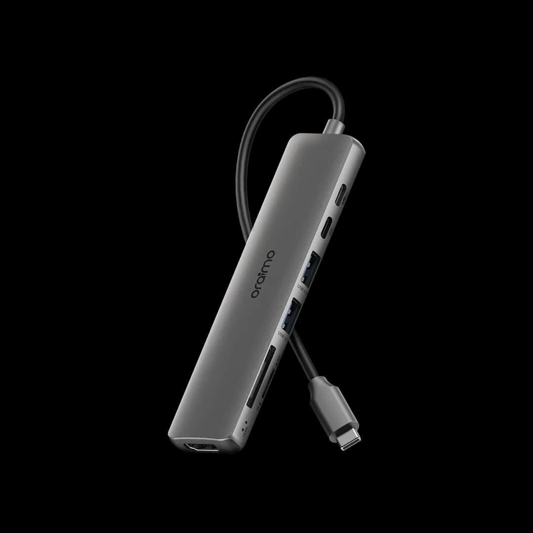 Oraimo PowerTrans Hub USB-C 7 en 1 Adaptateur multifonctionnel Station d'accueil chez oraimo