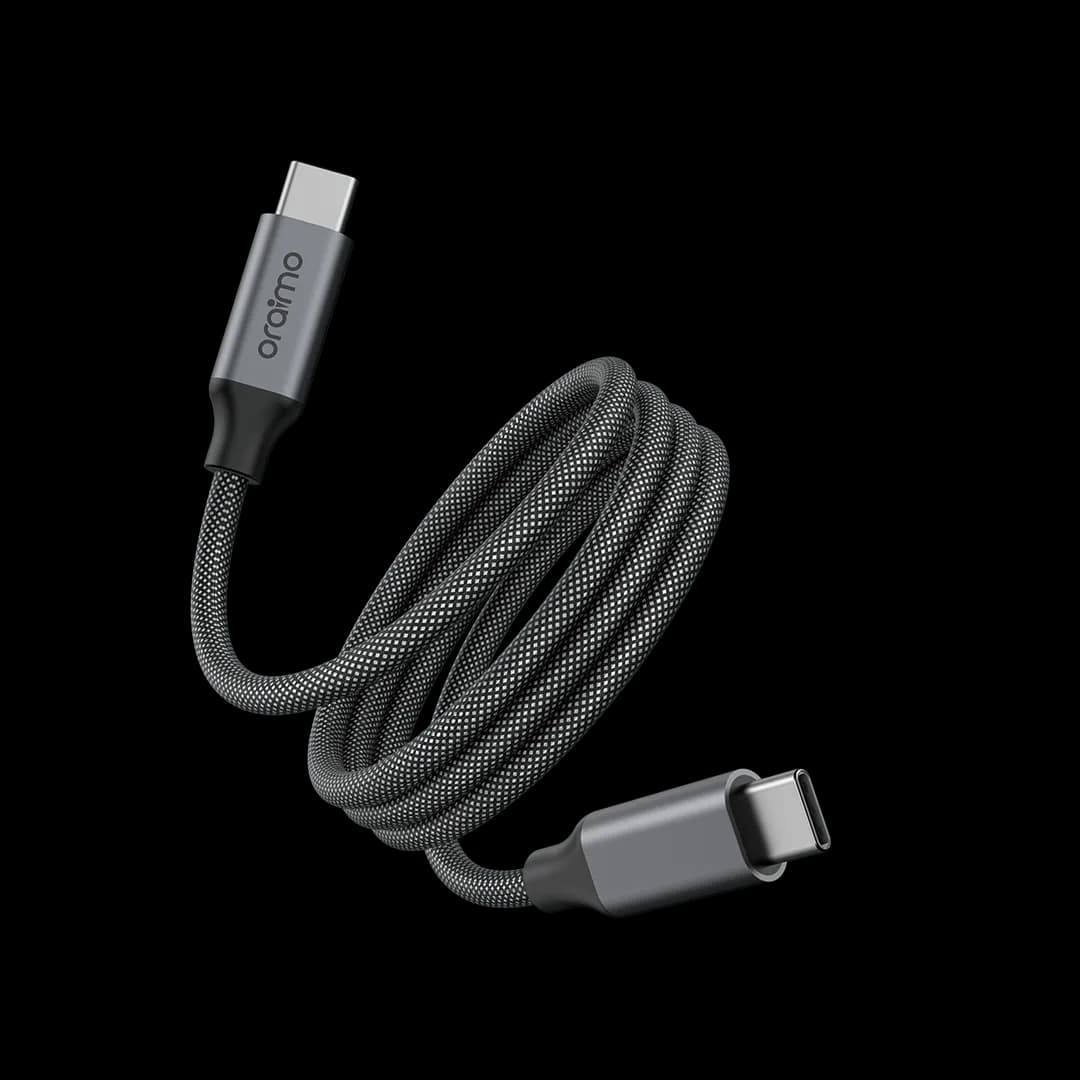 Oraimo MagCable Câble de données Type-C vers Type-C 1M 60W