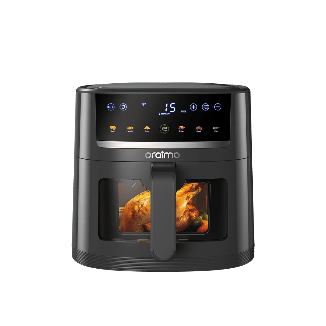 NutriFry S1 Ultra Friteuse à air chaud 1500 W, 6 L, avec écran tactile et contrôle via application