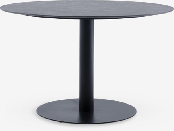 JYSK Table de jardin VAMDRUP Ø120 gris