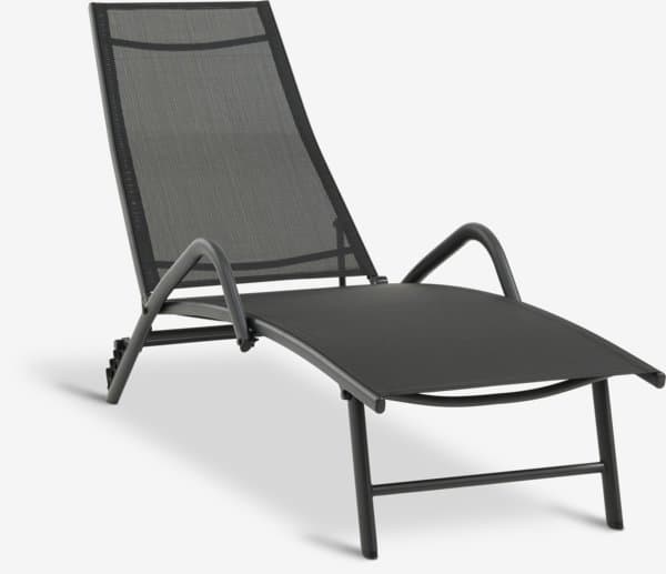 JYSK Bain de soleil NORDSTRAND l59xL191 noir
