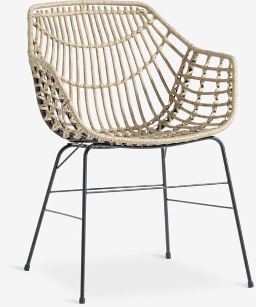 JYSK Chaise de jardin ILDERHUSE naturel