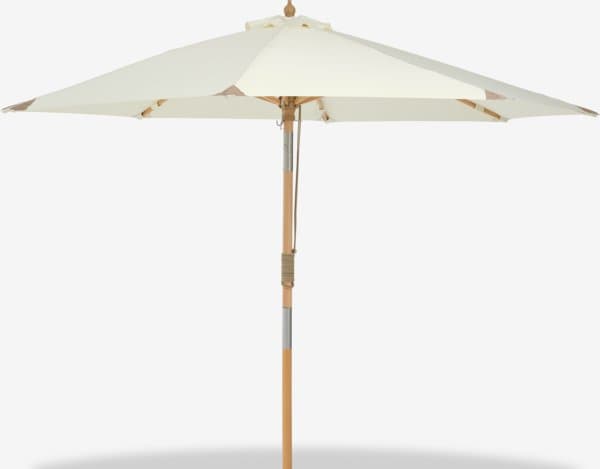 JYSK Parasol LEMVIG Ø300 blanc cassé