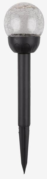 JYSK Lampe solaire SVARTAND Ø8xH35 noir