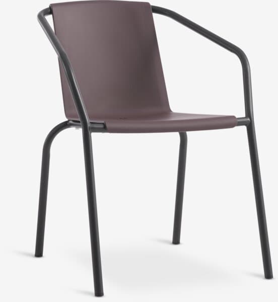 JYSK MODUM Chaises de jardin en métal et polyrotin
