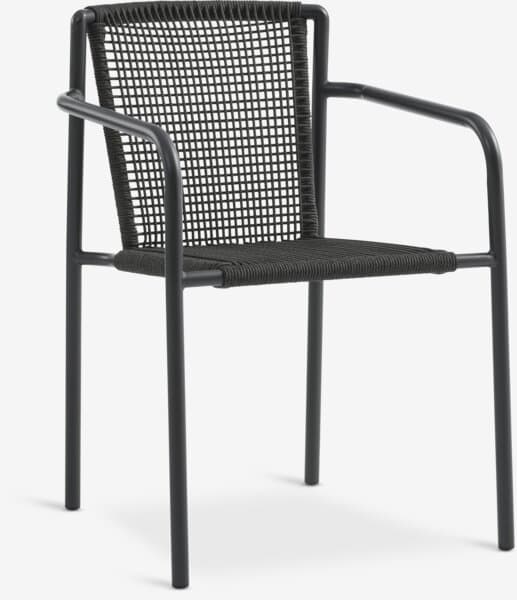 JYSK Chaise empilable KRISTIANSTAD vert foncé