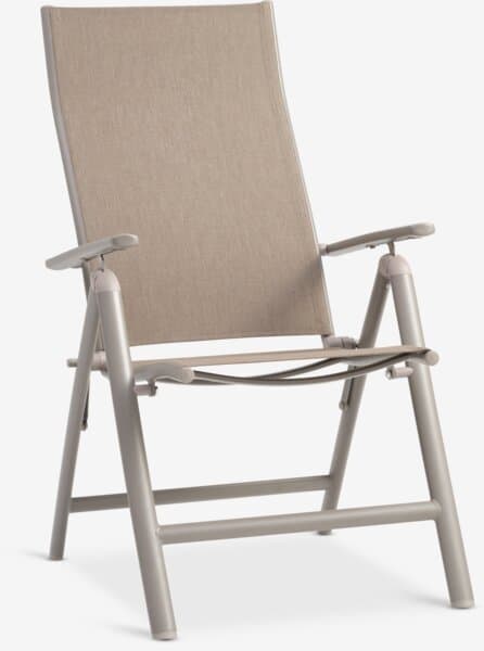JYSK Chaise inclinable HURDAL sable foncé chez JYSK