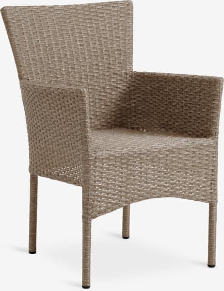 JYSK AIDT Chaises de jardin en métal et polyrotin