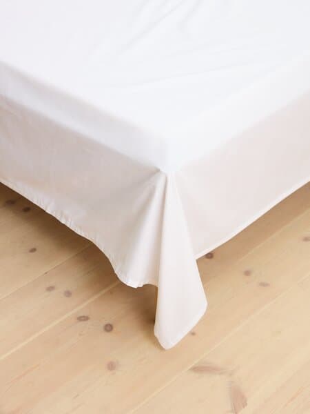 JYSK Drap en satin SANDRA 160x280 blanc