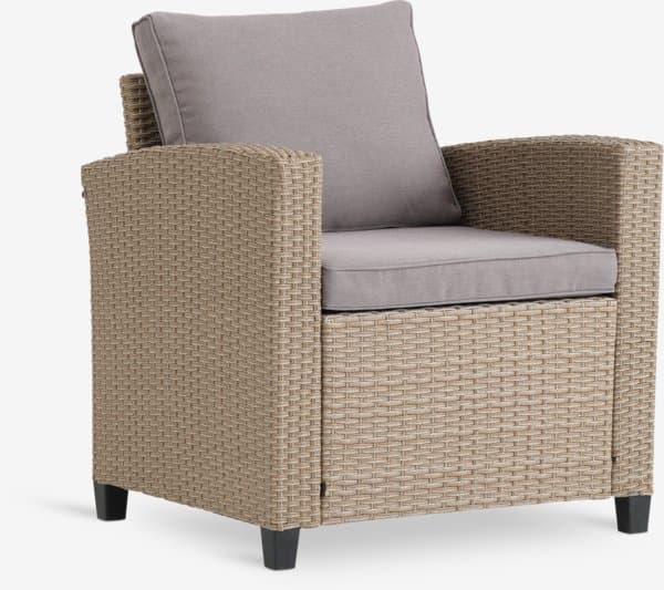 JYSK Fauteuil lounge AGERMOSE naturel