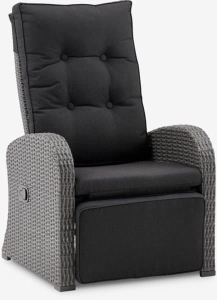 JYSK Fauteuil lounge STORD L66xH102xP78 gris chez JYSK