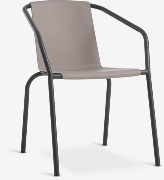 JYSK MODUM Chaises de jardin en métal et polyrotin
