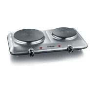 Rechaud Severin 2 Plaque Inox chez Electro Bousfiha