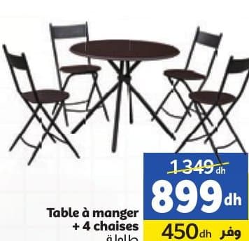 Marjane Table à manger