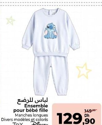 Carrefour Ensemble pour bébé fille TeX Disney