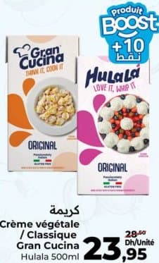 Carrefour Crème végétale / Classique Gran Cucina Hulala