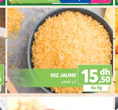 Riz jaune Marjane chez Marjane