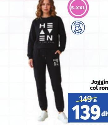 Marjane Jogging col rond