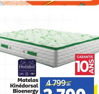 Marjane Matelas Kinédorsal Bioenergy Original