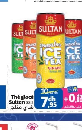 Marjane Thé glacé Sultan 33cl