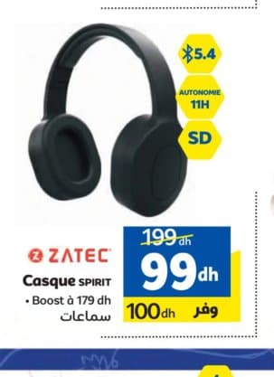 Casque Marjane SPIRIT ZATEC