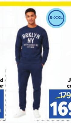 Marjane Jogging col rond (BRKLYN NY) chez Marjane