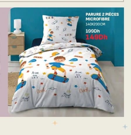 PARURE Kitea 2 PIECES MICROFIBRE