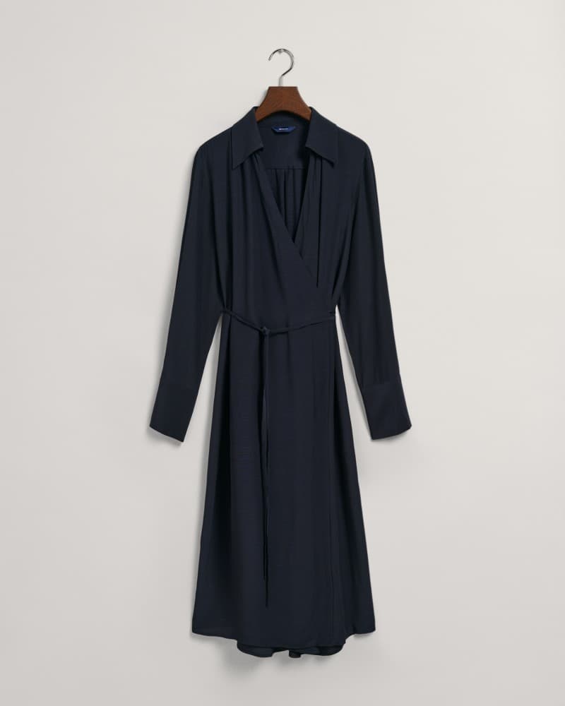 Safari Gant REG WRAP DRESS chez Safari