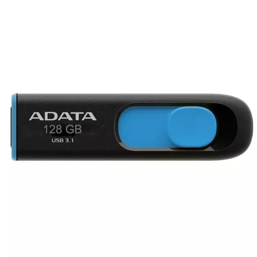 Cle Usb 3.0 Capless Noir/bleu 128gb Adata chez Tangerois