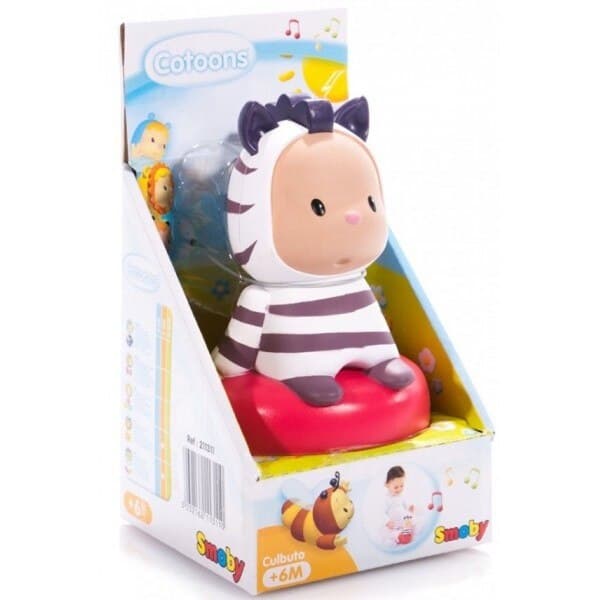 Toys and Kids CULBUTO JOUET FIGURINE ZEBRE CHANTANT COTOONS SMOBY