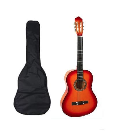 Toys and Kids GUITARE ACOUSTISUE 6 CORDES 99 CM (39 POUCES) AVEC POCHETTE