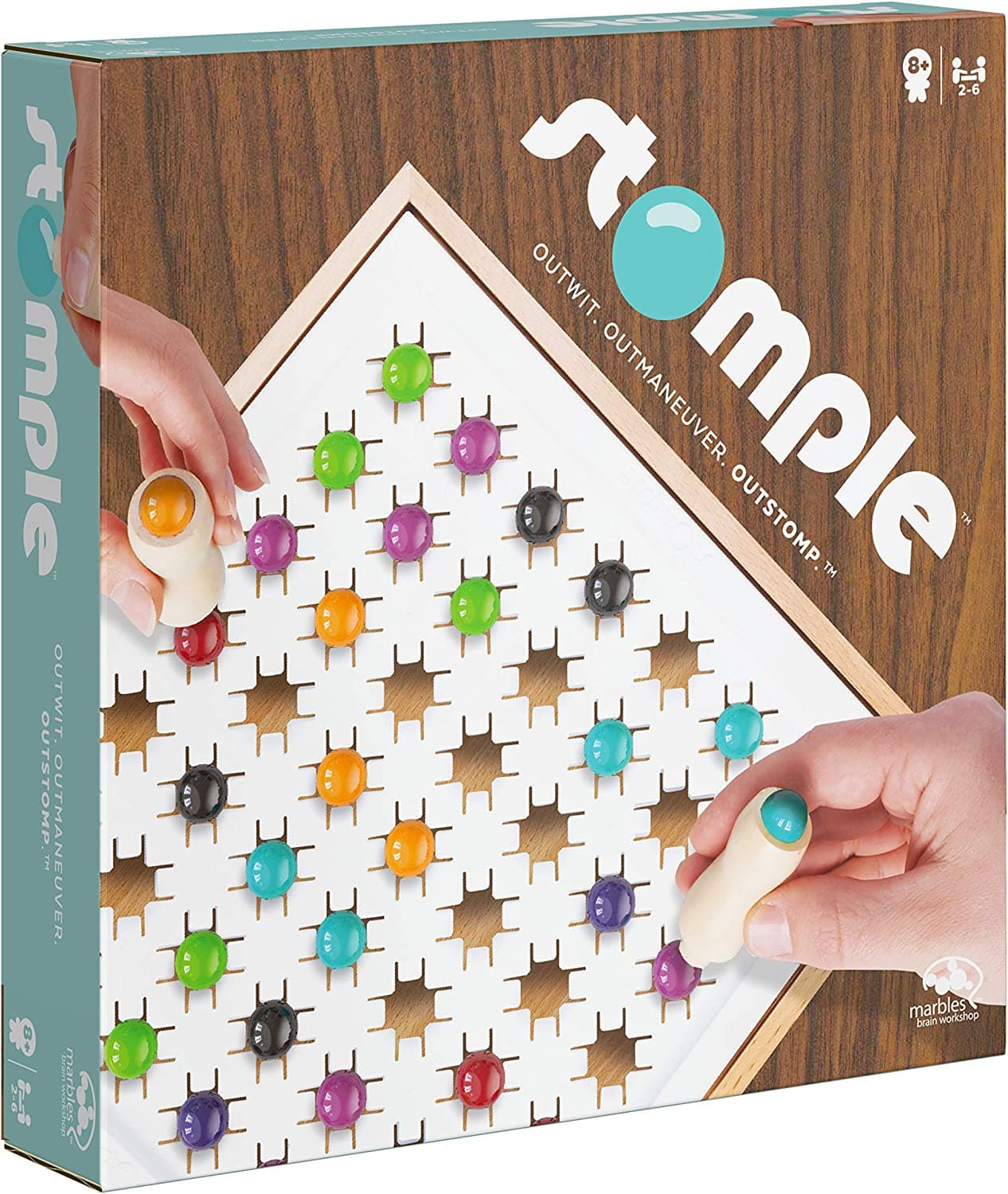 Toys and Kids JEU DE SOCIETE ET DE STRATEGIE MARBLES STOMPLE - SPIN MASTER chez Toys and Kids