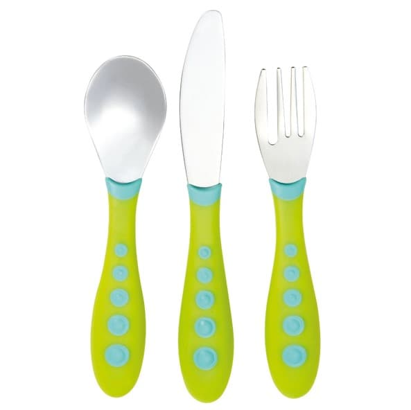 Toys and Kids 3 COUVERTS INOXYDABLES HYGIENIQUES POUR ENFANT - TIGEX chez Toys and Kids