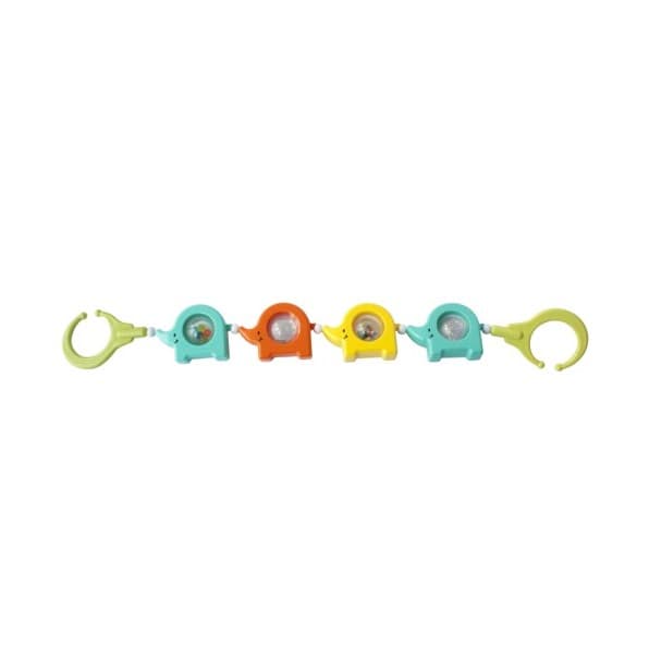 Toys and Kids HOCHET DE POUSSETTE BOULIER DES DECOUVERTES ELEPHANT - TIGEX chez Toys and Kids