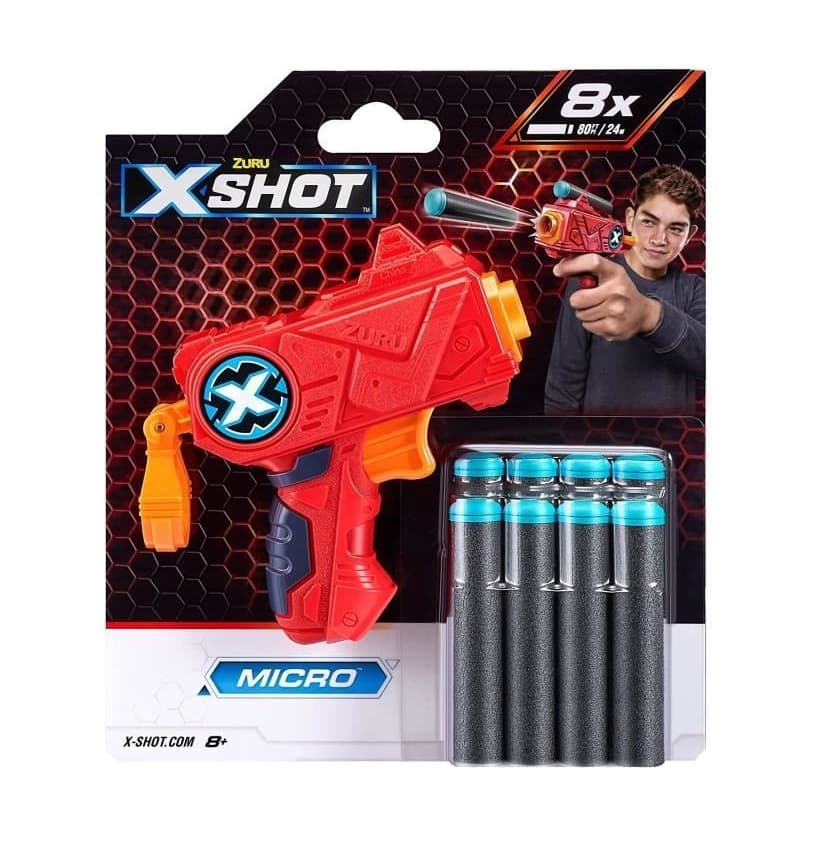 Toys and Kids ZURU PISTOLET ZURU XSHOT MICRO chez Toys and Kids