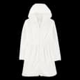Cache-maillot À Capuche Fille - Blanc chez Wlidaty