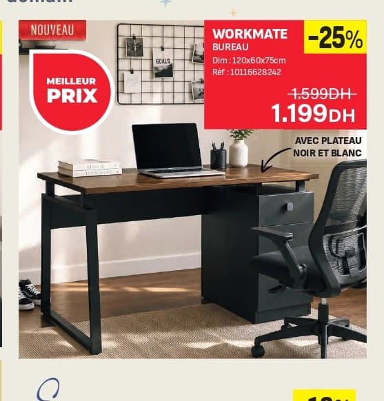 Kitea WORKMATE BUREAU chez Kitea