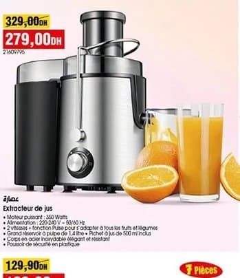 BIM Extracteur de jus chez BIM