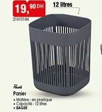 BIM Panier BAGER 12 litres chez BIM