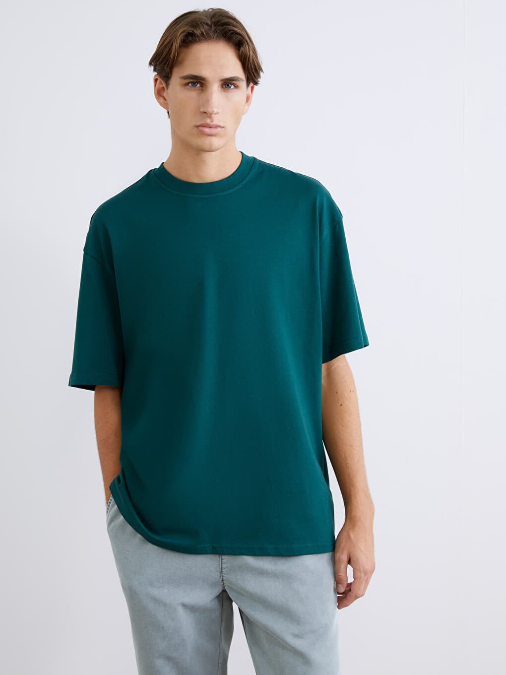 T-shirt En Tissu Épais Coupe Ample /04 chez LC Waikiki