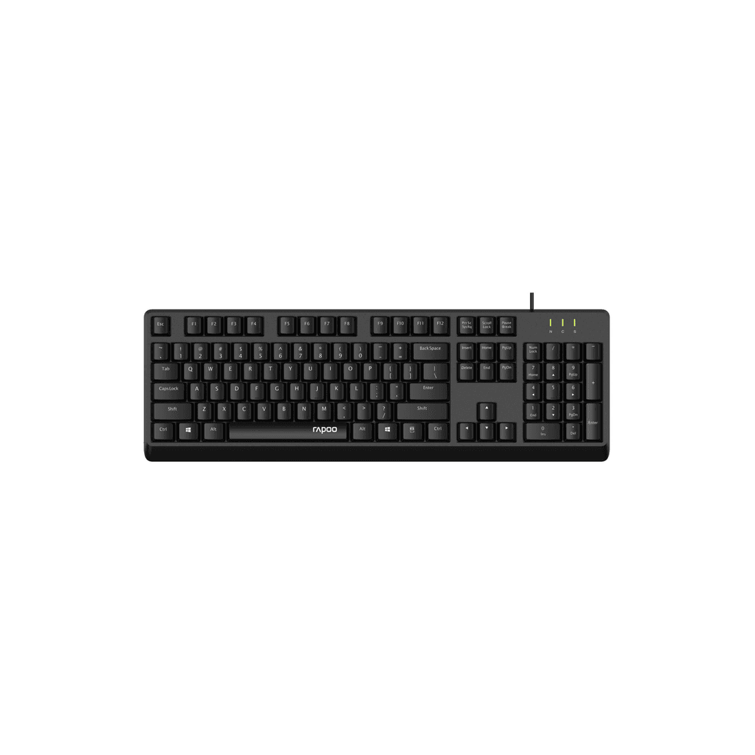 Clavier Fil Nk1900 Black Azerty Rapoo chez Electroplanet