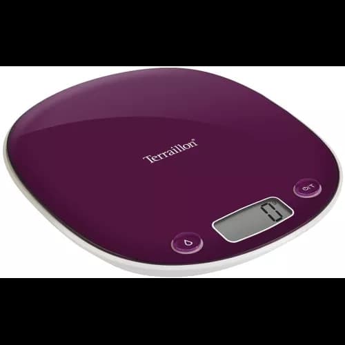 Balance De Cuisine 5kg Macaron Prune Terraillon chez Tangerois