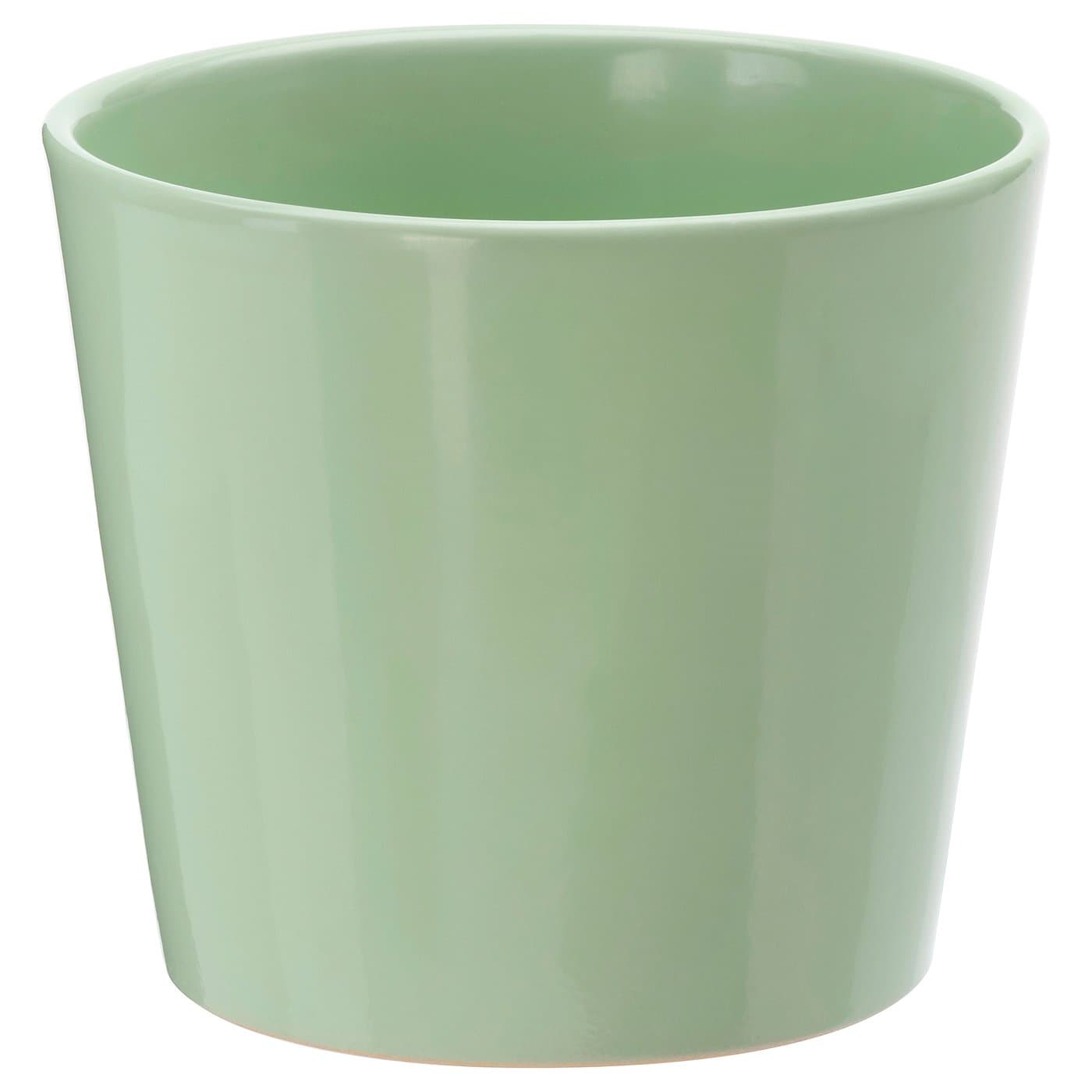 IKEA SOJABÖNA Cache-pot - vert clair 9 cm chez IKEA